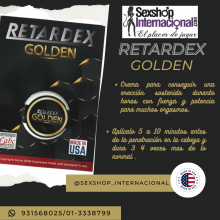 RETARDEX GOLDEN CREMA RETARDANTE Y ERECCION FUERTE 931568025